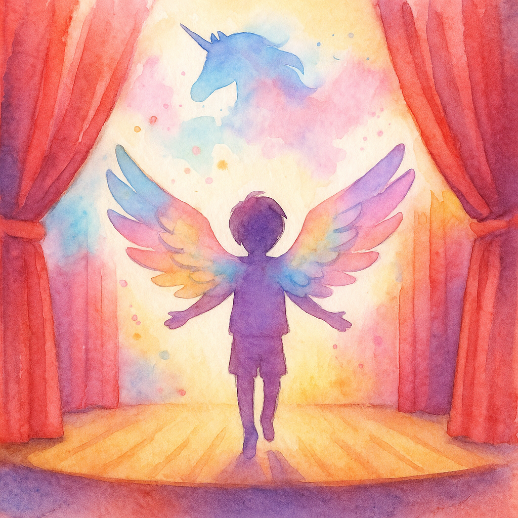 Niño en terapia artística